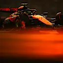 ABU DHABI, UNITED ARAB EMIRATES - DECEMBER 06: Lando Norris of Great Britain driving the (4) McLaren MCL38 Mercedes otn during practice ahead of the F1 Grand Prix of Abu Dhabi at Yas Marina Circuit on December 06, 2024 in Abu Dhabi, United Arab Emirates. (Photo by Clive Mason/Getty Images)