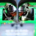 ABU DHABI, UNITED ARAB EMIRATES - DECEMBER 07: Valtteri Bottas of Finland and Stake F1 Team Kick Sauber prepares to drive in the garage during final practice ahead of the F1 Grand Prix of Abu Dhabi at Yas Marina Circuit on December 07, 2024 in Abu Dhabi, United Arab Emirates. (Photo by Peter Fox - Formula 1/Formula 1 via Getty Images)