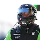 MELBOURNE, AUSTRALIA - MARCH 23: 13th placed qualifier Valtteri Bottas of Finland and Stake F1 Team Kick Sauber walks in the Pitlane during qualifying ahead of the F1 Grand Prix of Australia at Albert Park Circuit on March 23, 2024 in Melbourne, Australia. (Photo by Clive Mason - Formula 1/Formula 1 via Getty Images)