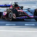 BAKU, AZERBAIJAN - SEPTEMBER 15: Esteban Ocon of France driving the (31) Alpine F1 A524 Renault on track during the F1 Grand Prix of Azerbaijan at Baku City Circuit on September 15, 2024 in Baku, Azerbaijan. (Photo by Joe Portlock - Formula 1/Formula 1 via Getty Images)