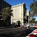 Baku is where architecture from another era frames racing’s cutting edge.