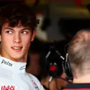 BAKU, AZERBAIJAN - SEPTEMBER 13: Oliver Bearman Of Great Britain and Haas during practice ahead of the F1 Grand Prix of Azerbaijan at Baku City Circuit on September 13, 2024 in Baku, Azerbaijan. (Photo by Peter Fox - Formula 1/Formula 1 via Getty Images)