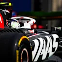 BAKU, AZERBAIJAN - SEPTEMBER 13: Nico Hulkenberg of Germany and Haas  during practice ahead of the F1 Grand Prix of Azerbaijan at Baku City Circuit on September 13, 2024 in Baku, Azerbaijan. (Photo by Peter Fox - Formula 1/Formula 1 via Getty Images)