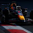 BAKU, AZERBAIJAN - SEPTEMBER 13: Max Verstappen of the Netherlands driving the (1) Oracle Red Bull Racing RB20 on track during practice ahead of the F1 Grand Prix of Azerbaijan at Baku City Circuit on September 13, 2024 in Baku, Azerbaijan. (Photo by Clive Rose - Formula 1/Formula 1 via Getty Images)