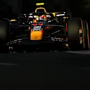 BAKU, AZERBAIJAN - SEPTEMBER 14: Sergio Perez of Mexico driving the (11) Oracle Red Bull Racing RB20 on track during qualifying ahead of the F1 Grand Prix of Azerbaijan at Baku City Circuit on September 14, 2024 in Baku, Azerbaijan. (Photo by James Sutton/Getty Images)