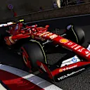 BAKU, AZERBAIJAN - SEPTEMBER 14: Carlos Sainz of Spain driving (55) the Ferrari SF-24 on track during qualifying ahead of the F1 Grand Prix of Azerbaijan at Baku City Circuit on September 14, 2024 in Baku, Azerbaijan. (Photo by Peter Fox - Formula 1/Formula 1 via Getty Images)