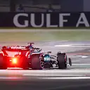 BAHRAIN, BAHRAIN - MARCH 02: Lance Stroll of Canada driving the (18) Aston Martin AMR24 Mercedes spins on track during the F1 Grand Prix of Bahrain at Bahrain International Circuit on March 02, 2024 in Bahrain, Bahrain. (Photo by Peter Fox - Formula 1/Formula 1 via Getty Images)