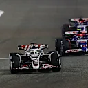 BAHRAIN, BAHRAIN - MARCH 02: Kevin Magnussen of Denmark driving the (20) Haas F1 VF-24 Ferrari on track during the F1 Grand Prix of Bahrain at Bahrain International Circuit on March 02, 2024 in Bahrain, Bahrain. (Photo by Joe Portlock - Formula 1/Formula 1 via Getty Images)
