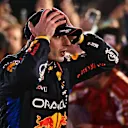 BAHRAIN, BAHRAIN - MARCH 02: Race winner Max Verstappen of the Netherlands and Oracle Red Bull Racing celebrates in parc ferme during the F1 Grand Prix of Bahrain at Bahrain International Circuit on March 02, 2024 in Bahrain, Bahrain. (Photo by Pauline Ballet - Formula 1/Formula 1 via Getty Images)