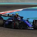 BAHRAIN, BAHRAIN - MARCH 01: Logan Sargeant of United States driving the (2) Williams FW46 Mercedes on track during final practice ahead of the F1 Grand Prix of Bahrain at Bahrain International Circuit on March 01, 2024 in Bahrain, Bahrain. (Photo by Mark Thompson/Getty Images)
