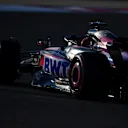 BAHRAIN, BAHRAIN - MARCH 01: Esteban Ocon of France driving the (31) Alpine F1 A524 Renault on track during final practice ahead of the F1 Grand Prix of Bahrain at Bahrain International Circuit on March 01, 2024 in Bahrain, Bahrain. (Photo by Rudy Carezzevoli/Getty Images)