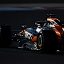 BAHRAIN, BAHRAIN - MARCH 01: Oscar Piastri of Australia driving the (81) McLaren MCL38 Mercedes on track during final practice ahead of the F1 Grand Prix of Bahrain at Bahrain International Circuit on March 01, 2024 in Bahrain, Bahrain. (Photo by Rudy Carezzevoli/Getty Images)