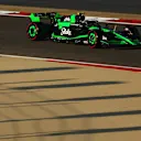 BAHRAIN, BAHRAIN - MARCH 01: Zhou Guanyu of China driving the (24) Kick Sauber C44 Ferrari on track during final practice ahead of the F1 Grand Prix of Bahrain at Bahrain International Circuit on March 01, 2024 in Bahrain, Bahrain. (Photo by Bryn Lennon - Formula 1/Formula 1 via Getty Images)
