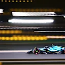 BAHRAIN, BAHRAIN - MARCH 01: Fernando Alonso of Spain driving the (14) Aston Martin AMR24 Mercedes on track during qualifying ahead of the F1 Grand Prix of Bahrain at Bahrain International Circuit on March 01, 2024 in Bahrain, Bahrain. (Photo by Clive Rose/Getty Images)