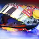 BAHRAIN, BAHRAIN - MARCH 01: Yuki Tsunoda of Japan and Visa Cash App RB prepares to drive in the garage during qualifying ahead of the F1 Grand Prix of Bahrain at Bahrain International Circuit on March 01, 2024 in Bahrain, Bahrain. (Photo by Rudy Carezzevoli/Getty Images)