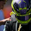 SPA, BELGIUM - JULY 28: Second placed Lewis Hamilton of Great Britain and Mercedes talks with Race winner George Russell of Great Britain and Mercedes in parc ferme during the F1 Grand Prix of Belgium at Circuit de Spa-Francorchamps on July 28, 2024 in Spa, Belgium. (Photo by Rudy Carezzevoli/Getty Images)