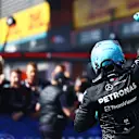 SPA, BELGIUM - JULY 28: Race winner George Russell of Great Britain and Mercedes celebrates in parc ferme during the F1 Grand Prix of Belgium at Circuit de Spa-Francorchamps on July 28, 2024 in Spa, Belgium. (Photo by Mark Thompson/Getty Images)