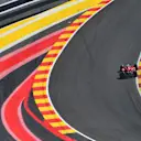 SPA, BELGIUM - JULY 28: Carlos Sainz of Spain driving (55) the Ferrari SF-24 on track during the F1 Grand Prix of Belgium at Circuit de Spa-Francorchamps on July 28, 2024 in Spa, Belgium. (Photo by James Sutton - Formula 1/Formula 1 via Getty Images)