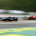 SPA, BELGIUM - JULY 27: Alexander Albon of Thailand driving the (23) Williams FW46 Mercedes on track during qualifying ahead of the F1 Grand Prix of Belgium at Circuit de Spa-Francorchamps on July 27, 2024 in Spa, Belgium. (Photo by Dean Mouhtaropoulos/Getty Images)