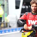 SPA, BELGIUM - JULY 27: 12th placed qualifier Pierre Gasly of France and Alpine F1 walks in the Pitlane during qualifying ahead of the F1 Grand Prix of Belgium at Circuit de Spa-Francorchamps on July 27, 2024 in Spa, Belgium. (Photo by Mark Thompson/Getty Images)