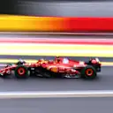 SPA, BELGIUM - JULY 27: Carlos Sainz of Spain driving (55) the Ferrari SF-24 on track during qualifying ahead of the F1 Grand Prix of Belgium at Circuit de Spa-Francorchamps on July 27, 2024 in Spa, Belgium. (Photo by Dean Mouhtaropoulos/Getty Images)