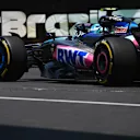 SAO PAULO, BRAZIL - NOVEMBER 01: Pierre Gasly of France driving the (10) Alpine F1 A524 Renault in the Pitlane during practice ahead of the F1 Grand Prix of Brazil at Autodromo Jose Carlos Pace on November 01, 2024 in Sao Paulo, Brazil. (Photo by Rudy Carezzevoli/Getty Images)