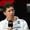 SAO PAULO, BRAZIL - NOVEMBER 01: James Vowles, Team Principal of Williams attends the press conference after practice ahead of the F1 Grand Prix of Brazil at Autodromo Jose Carlos Pace on November 01, 2024 in Sao Paulo, Brazil. (Photo by Peter Fox/Getty Images)