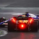 SAO PAULO, BRAZIL - NOVEMBER 03: Liam Lawson of New Zealand driving the (30) Visa Cash App RB VCARB 01 and Oscar Piastri of Australia driving the (81) McLaren MCL38 Mercedes crash during the F1 Grand Prix of Brazil at Autodromo Jose Carlos Pace on November 03, 2024 in Sao Paulo, Brazil. (Photo by Mark Thompson/Getty Images)