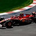 MONTREAL, QUEBEC - JUNE 07: Carlos Sainz of Spain driving (55) the Ferrari SF-24 on track during practice ahead of the F1 Grand Prix of Canada at Circuit Gilles Villeneuve on June 07, 2024 in Montreal, Quebec. (Photo by Chris Graythen/Getty Images)