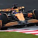 SHANGHAI, CHINA - APRIL 19: Oscar Piastri of Australia driving the (81) McLaren MCL38 Mercedes on track during Sprint Qualifying ahead of the F1 Grand Prix of China at Shanghai International Circuit on April 19, 2024 in Shanghai, China. (Photo by Clive Mason - Formula 1/Formula 1 via Getty Images)