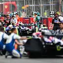SHANGHAI, CHINA - APRIL 20: Daniel Ricciardo of Visa Cash App RB  during the Sprint ahead of the F1 Grand Prix of China at Shanghai International Circuit on April 20, 2024 in Shanghai, China. (Photo by Peter Fox/Getty Images)