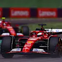 IMOLA, ITALY - MAY 19: Charles Leclerc of Monaco driving the (16) Ferrari SF-24 on track during the F1 Grand Prix of Emilia-Romagna at Autodromo Enzo e Dino Ferrari Circuit on May 19, 2024 in Imola, Italy. (Photo by Bryn Lennon - Formula 1/Formula 1 via Getty Images)