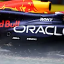 IMOLA, ITALY - MAY 17: Max Verstappen of the Netherlands driving the (1) Oracle Red Bull Racing RB20 runs wide during practice ahead of the F1 Grand Prix of Emilia-Romagna at Autodromo Enzo e Dino Ferrari Circuit on May 17, 2024 in Imola, Italy. (Photo by Lars Baron/Getty Images)