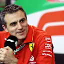 IMOLA, ITALY - MAY 17: Enrico Gualtieri, Technical Director of Power Unit at Ferrari attends the Team Principals Press Conference during practice ahead of the F1 Grand Prix of Emilia-Romagna at Autodromo Enzo e Dino Ferrari Circuit on May 17, 2024 in Imola, Italy. (Photo by Bryn Lennon/Getty Images)