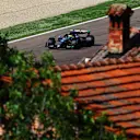 IMOLA, ITALY - MAY 17: Lewis Hamilton of Great Britain driving the (44) Mercedes AMG Petronas F1 Team W15 on track during practice ahead of the F1 Grand Prix of Emilia-Romagna at Autodromo Enzo e Dino Ferrari Circuit on May 17, 2024 in Imola, Italy. (Photo by Mark Thompson/Getty Images)