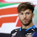 IMOLA, ITALY - MAY 16: Pierre Gasly of France and Alpine F1 attends the Drivers Press Conference during previews ahead of the F1 Grand Prix of Emilia-Romagna at Autodromo Enzo e Dino Ferrari Circuit on May 16, 2024 in Imola, Italy. (Photo by Lars Baron/Getty Images)