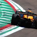 IMOLA, ITALY - MAY 18: Oscar Piastri of Australia driving the (81) McLaren MCL38 Mercedes on track during final practice ahead of the F1 Grand Prix of Emilia-Romagna at Autodromo Enzo e Dino Ferrari Circuit on May 18, 2024 in Imola, Italy. (Photo by Clive Rose/Getty Images)