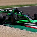 IMOLA, ITALY - MAY 18: Valtteri Bottas of Finland driving the (77) Kick Sauber C44 Ferrari on track during qualifying ahead of the F1 Grand Prix of Emilia-Romagna at Autodromo Enzo e Dino Ferrari Circuit on May 18, 2024 in Imola, Italy. (Photo by Lars Baron/Getty Images)
