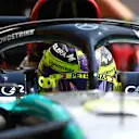 BUDAPEST, HUNGARY - JULY 19: Lewis Hamilton of Great Britain driving the (44) Mercedes AMG Petronas F1 Team W15 makes a pitstop during practice ahead of the F1 Grand Prix of Hungary at Hungaroring on July 19, 2024 in Budapest, Hungary. (Photo by Bryn Lennon - Formula 1/Formula 1 via Getty Images)