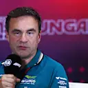 BUDAPEST, HUNGARY - JULY 19: Dan Fallows, Technical Director of Aston Martin F1 attends the Team Principals Press Conference during practice ahead of the F1 Grand Prix of Hungary at Hungaroring on July 19, 2024 in Budapest, Hungary. (Photo by Bryn Lennon/Getty Images)