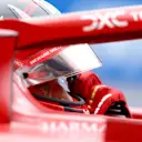 BUDAPEST, HUNGARY - JULY 20: Carlos Sainz of Spain and Ferrari prepares to drive in the pitlane during qualifying ahead of the F1 Grand Prix of Hungary at Hungaroring on July 20, 2024 in Budapest, Hungary. (Photo by Bryn Lennon - Formula 1/Formula 1 via Getty Images)