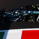 MONZA, ITALY - AUGUST 30: Lance Stroll of Canada driving the (18) Aston Martin AMR24 Mercedes on track during practice ahead of the F1 Grand Prix of Italy at Autodromo Nazionale Monza on August 30, 2024 in Monza, Italy. (Photo by Lars Baron/Getty Images)
