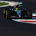 MONZA, ITALY - AUGUST 30: Lewis Hamilton of Great Britain driving the (44) Mercedes AMG Petronas F1 Team W15 on track during practice ahead of the F1 Grand Prix of Italy at Autodromo Nazionale Monza on August 30, 2024 in Monza, Italy. (Photo by Mark Thompson/Getty Images)