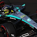 MONZA, ITALY - AUGUST 31: Lewis Hamilton of Great Britain driving the (44) Mercedes AMG Petronas F1 Team W15 on track during qualifying ahead of the F1 Grand Prix of Italy at Autodromo Nazionale Monza on August 31, 2024 in Monza, Italy. (Photo by Peter Fox - Formula 1/Formula 1 via Getty Images)