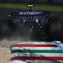 MONZA, ITALY - AUGUST 31: Franco Colapinto of Argentina driving the (43) Williams FW46 Mercedes on track during qualifying ahead of the F1 Grand Prix of Italy at Autodromo Nazionale Monza on August 31, 2024 in Monza, Italy. (Photo by Lars Baron/Getty Images)