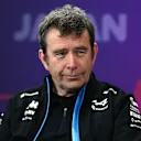 SUZUKA, JAPAN - APRIL 05: Bruno Famin, Team Principal of Alpine F1 attends the Team Principals Press Conference during practice ahead of the F1 Grand Prix of Japan at Suzuka International Racing Course on April 05, 2024 in Suzuka, Japan. (Photo by Bryn Lennon/Getty Images)
