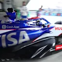 SUZUKA, JAPAN - APRIL 05: Daniel Ricciardo of Australia driving the (3) Visa Cash App RB VCARB 01 leaves the garage during practice ahead of the F1 Grand Prix of Japan at Suzuka International Racing Course on April 05, 2024 in Suzuka, Japan. (Photo by Peter Fox/Getty Images)