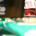 SUZUKA, JAPAN - APRIL 05: Fernando Alonso of Spain and Aston Martin F1 Team prepares to drive in the garage during practice ahead of the F1 Grand Prix of Japan at Suzuka International Racing Course on April 05, 2024 in Suzuka, Japan. (Photo by Clive Mason/Getty Images)