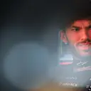 SUZUKA, JAPAN - APRIL 05: Pierre Gasly of France and Alpine F1 looks on in the garage during practice ahead of the F1 Grand Prix of Japan at Suzuka International Racing Course on April 05, 2024 in Suzuka, Japan. (Photo by Clive Mason/Getty Images)