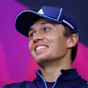 SUZUKA, JAPAN - APRIL 04: Alexander Albon of Thailand and Williams attends the Drivers Press Conference during previews ahead of the F1 Grand Prix of Japan at Suzuka International Racing Course on April 04, 2024 in Suzuka, Japan. (Photo by Clive Rose/Getty Images)